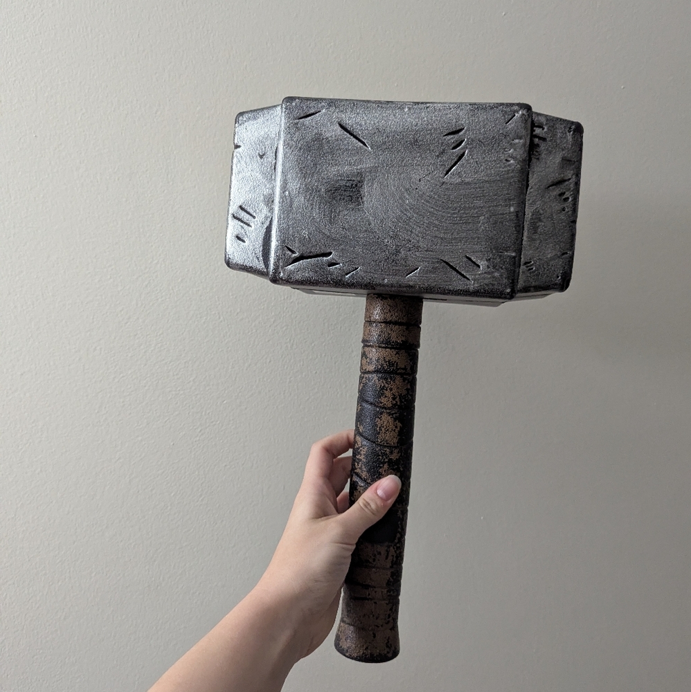 Marvel Thor Hammer Toy/Halloween Prop